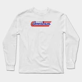 Defunct Las Vegas Americans Soccer MISL Long Sleeve T-Shirt